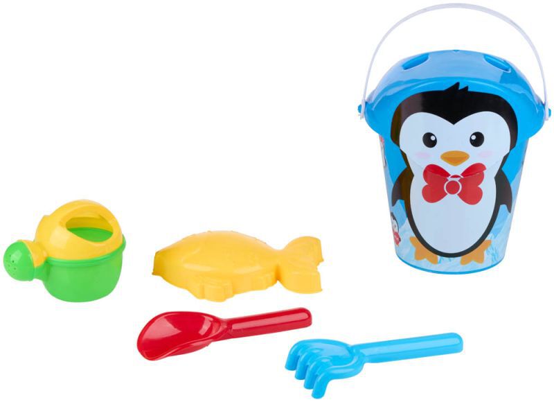 Eddy Toys Dier 5 delig - Zandemmer - Multi - 18x29x29 cm