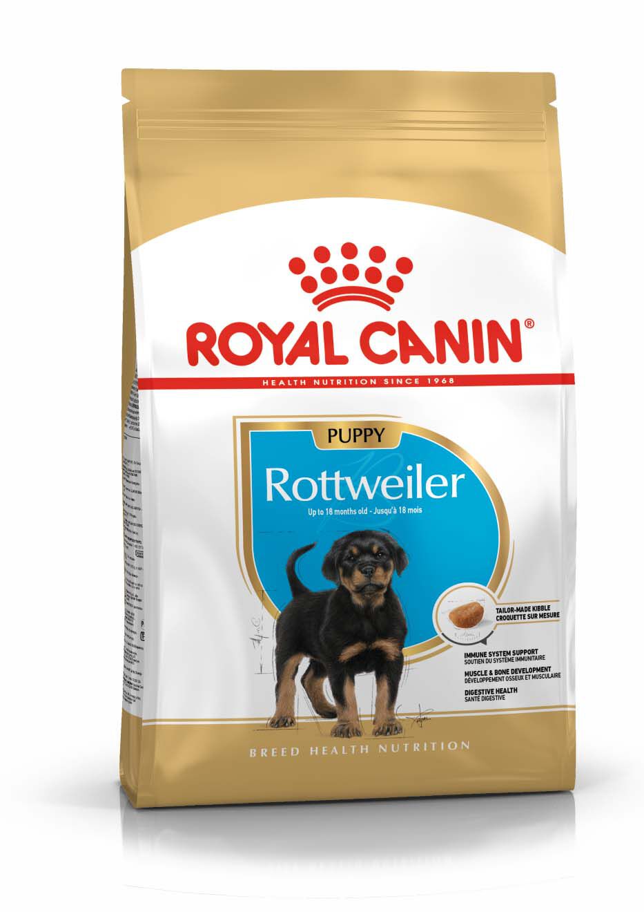Royal Canin Rottweiler Puppy - Hondenvoer - 3 - gevogelte Royal Canin Rottweiler Puppy - Hondenvoer - 3 - gevogelte