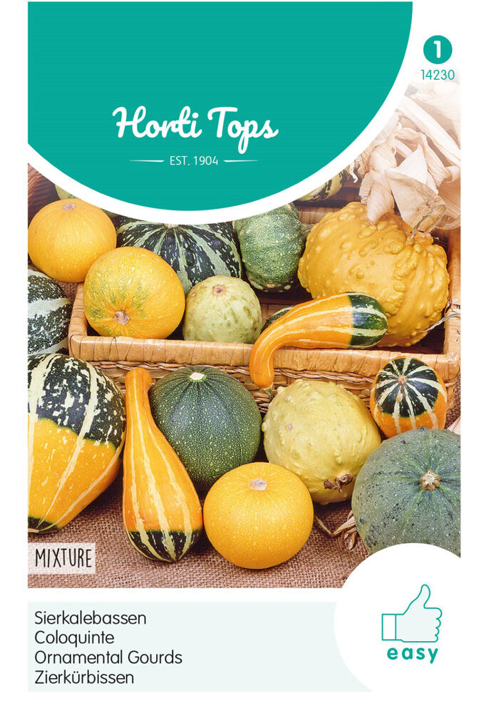 Hortitops Sierkalabassen Klein - Bloemzaden Hortitops Sierkalabassen Klein - Bloemzaden