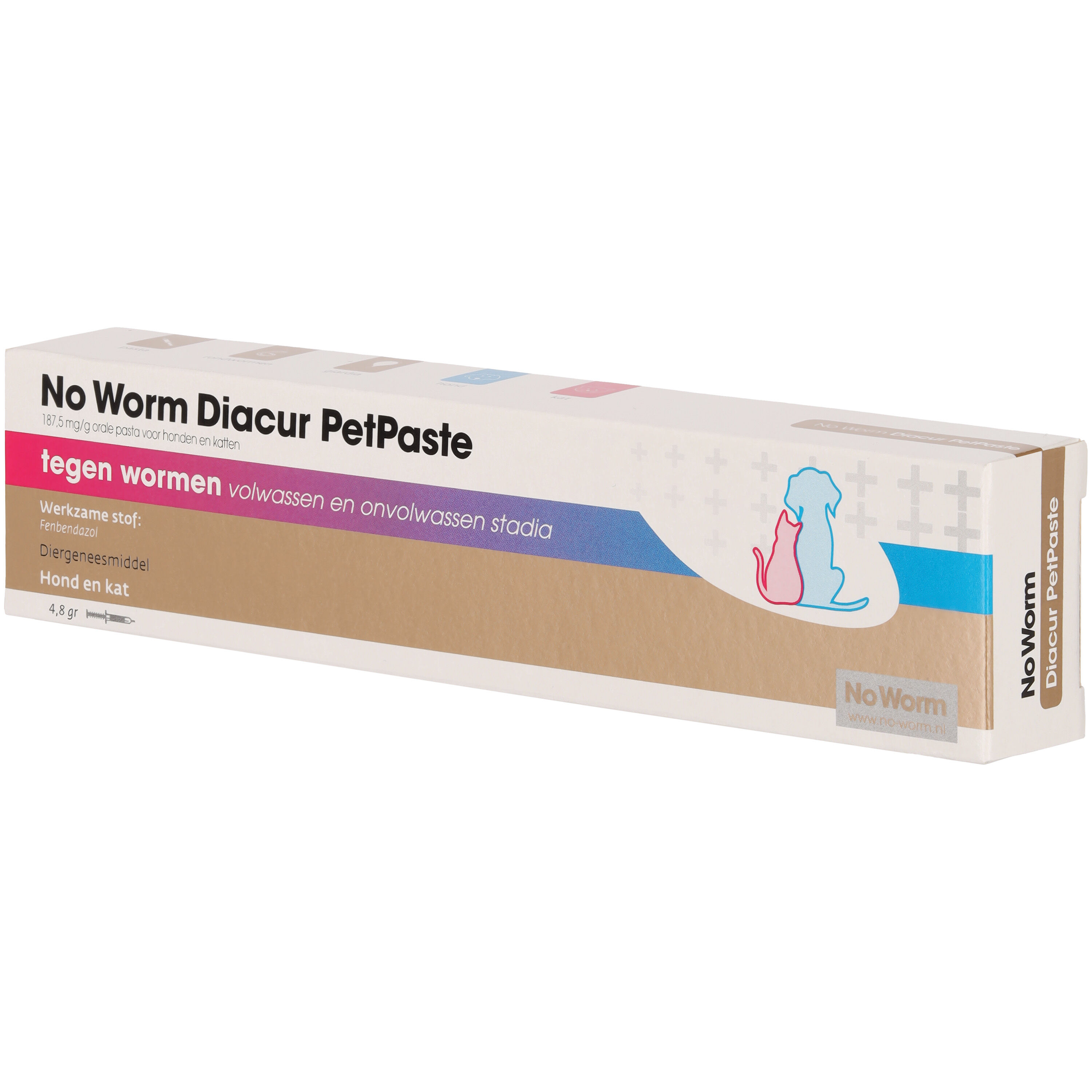 No Worm Diacur PetPaste - Wormenmiddel - 4.8