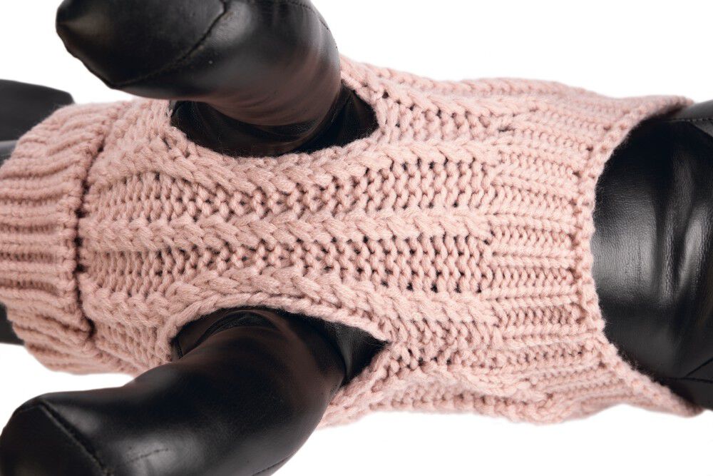 Designed by Lotte Haida - Hondentrui - roze - 20 cm - 2XS