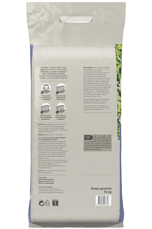 Pokon - Beuken & Hagen voeding - Siertuinmeststof - 10 kg
