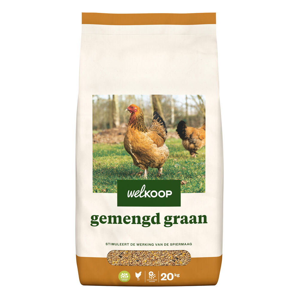 Welkoop Gemengd graan  - Kippenvoer - 20 kg