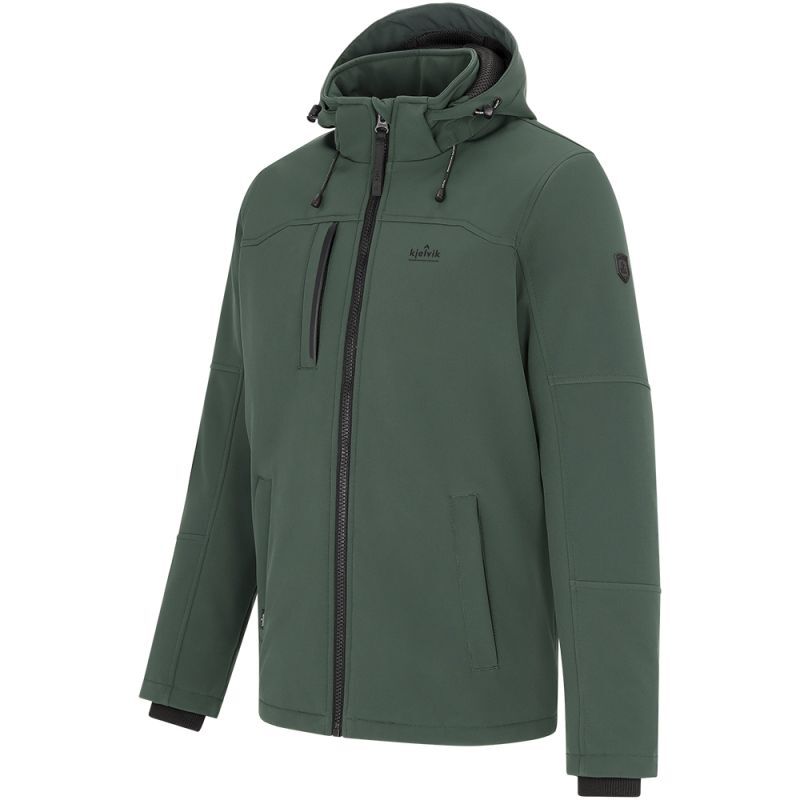Kjelvik Thom - Softshell jas - 2XL - Groen