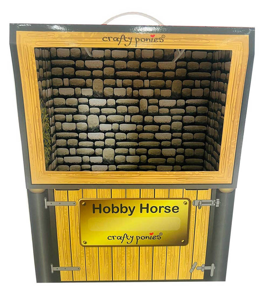 Crafty Ponies Hobby Horse - Stokpaard - Zwart