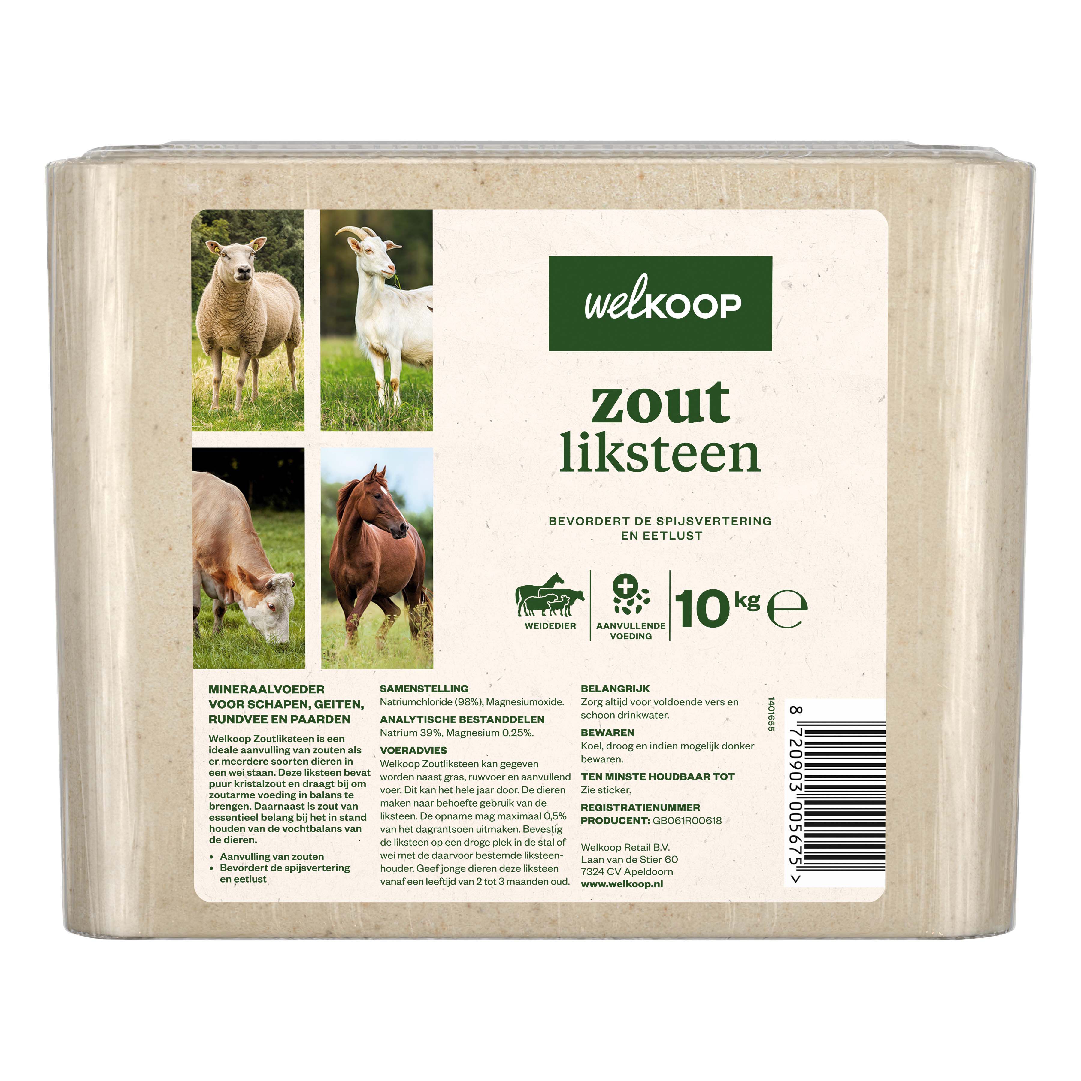 Welkoop - Zoutliksteen Weidedieren Welkoop - Zoutliksteen Weidedieren