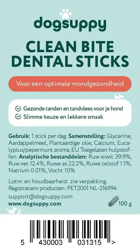 Dogsuppy Clean Bite - Gebitsverzorging