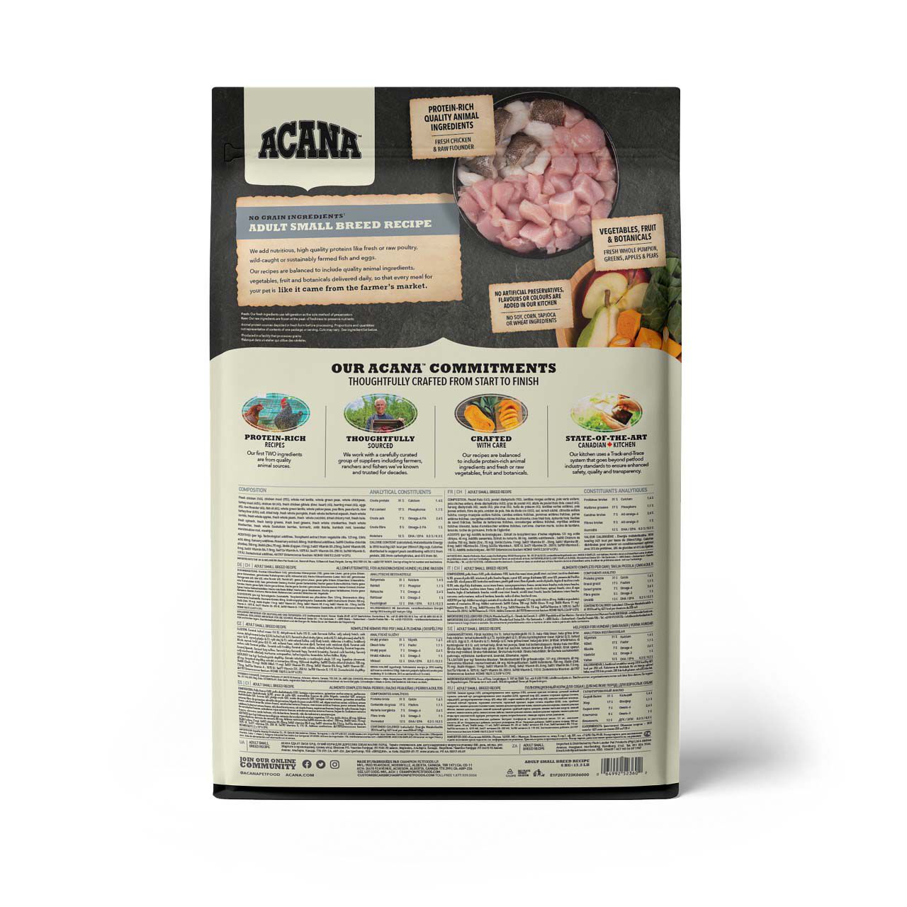 Acana Dog recipe Adult Small - Hondenvoer - Gevogelte - 6 kg