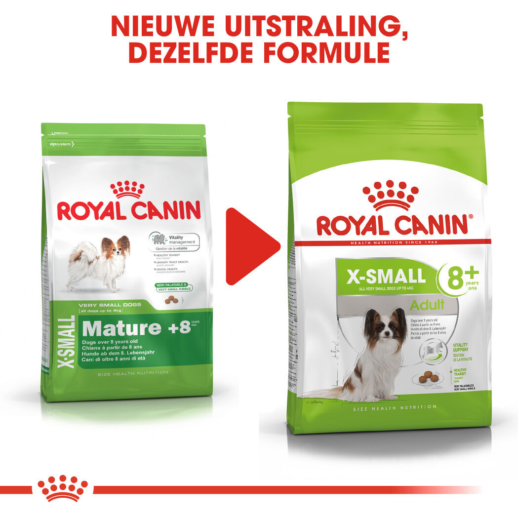 Royal Canin X-Small Adult 8+ - Hondenvoer - 1.5 - gevogelte
