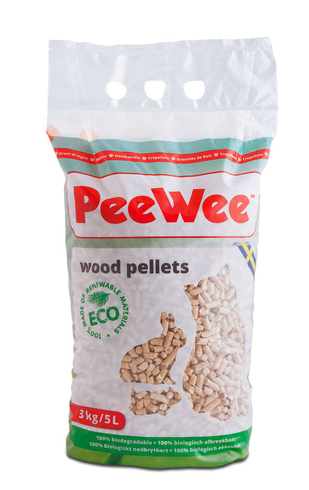 PeeWee Houtkorrels - Kattenbakvulling - 5 L
