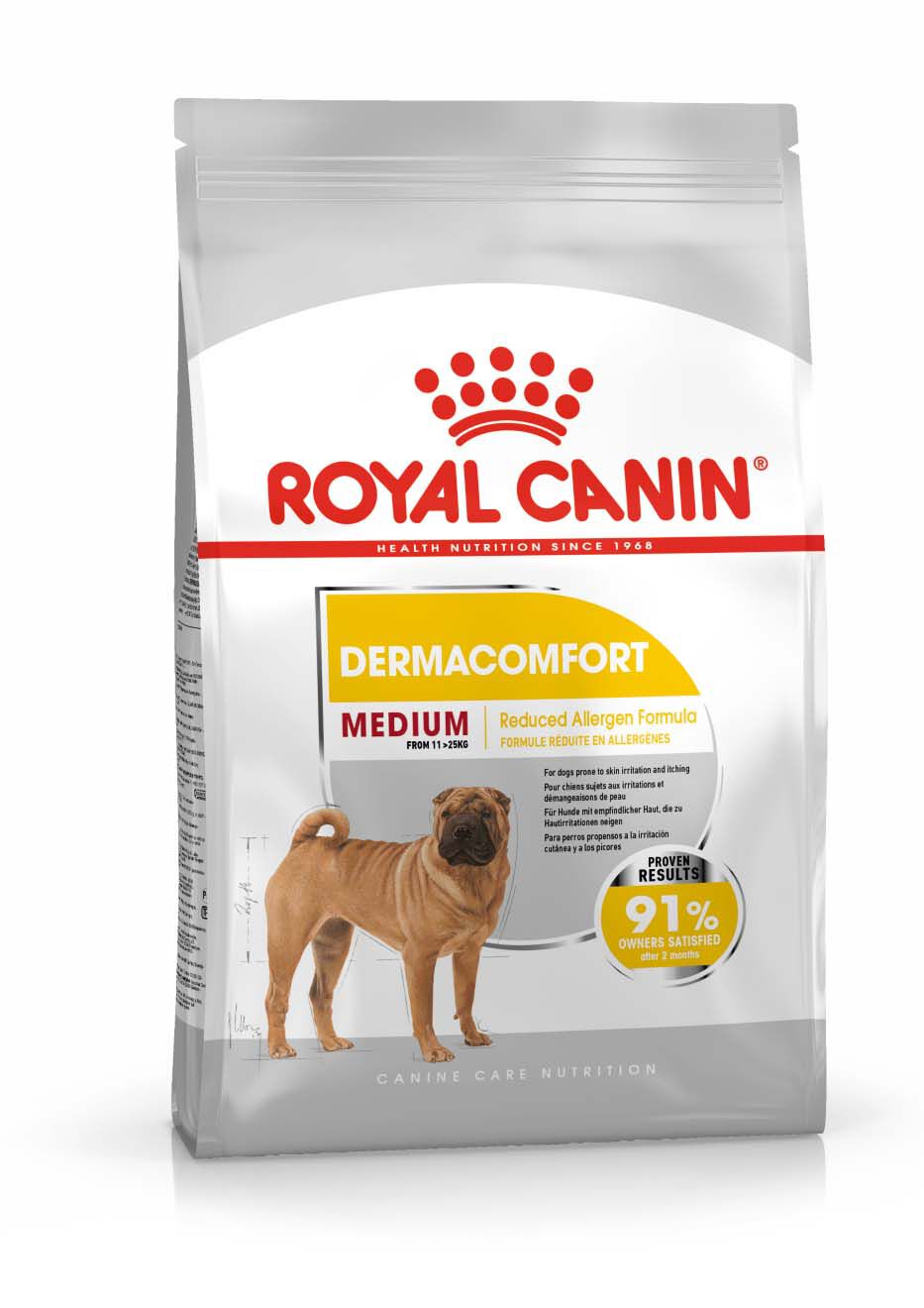 Royal Canin SHN Medium Dermacomfort - Hondenvoer - 3 - gevogelte Royal Canin SHN Medium Dermacomfort - Hondenvoer - 3 - gevogelte