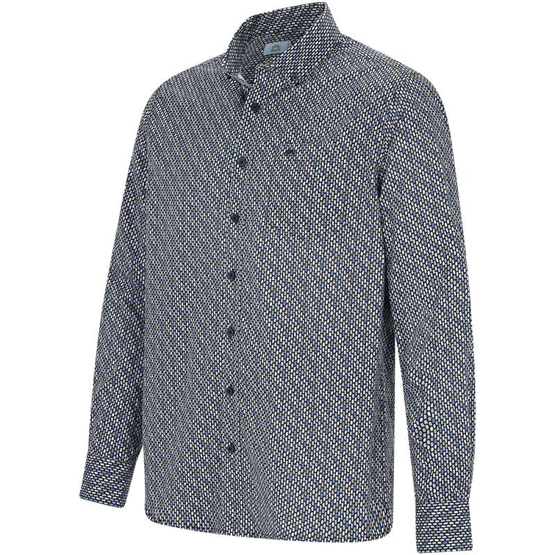 Veleste Tobias - Overhemd - 2XL - Blauw