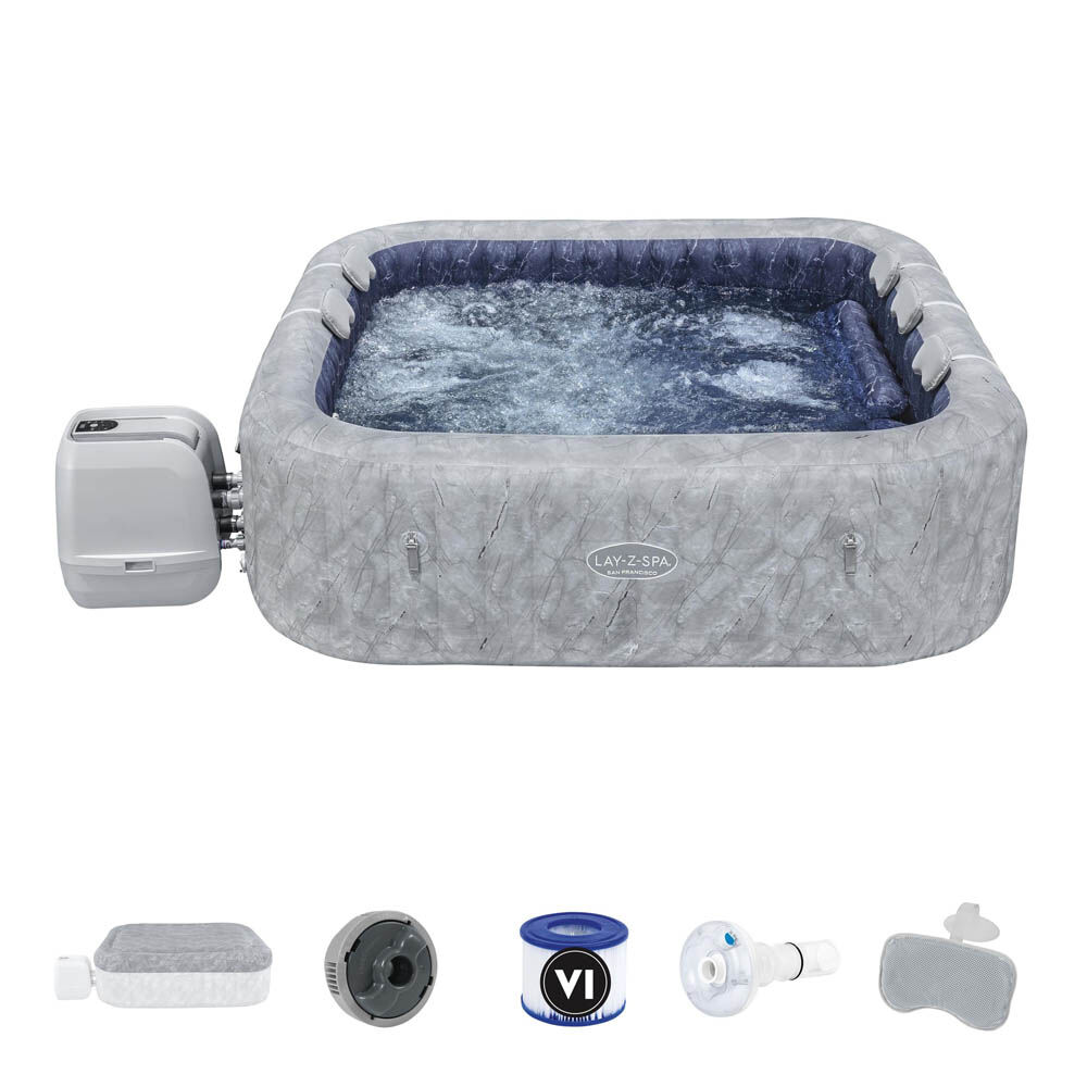 Bestway Francisco Hydrojet - Lay-Z-Spa - 71.00 cm - 230.00 cm - 230.00 cm