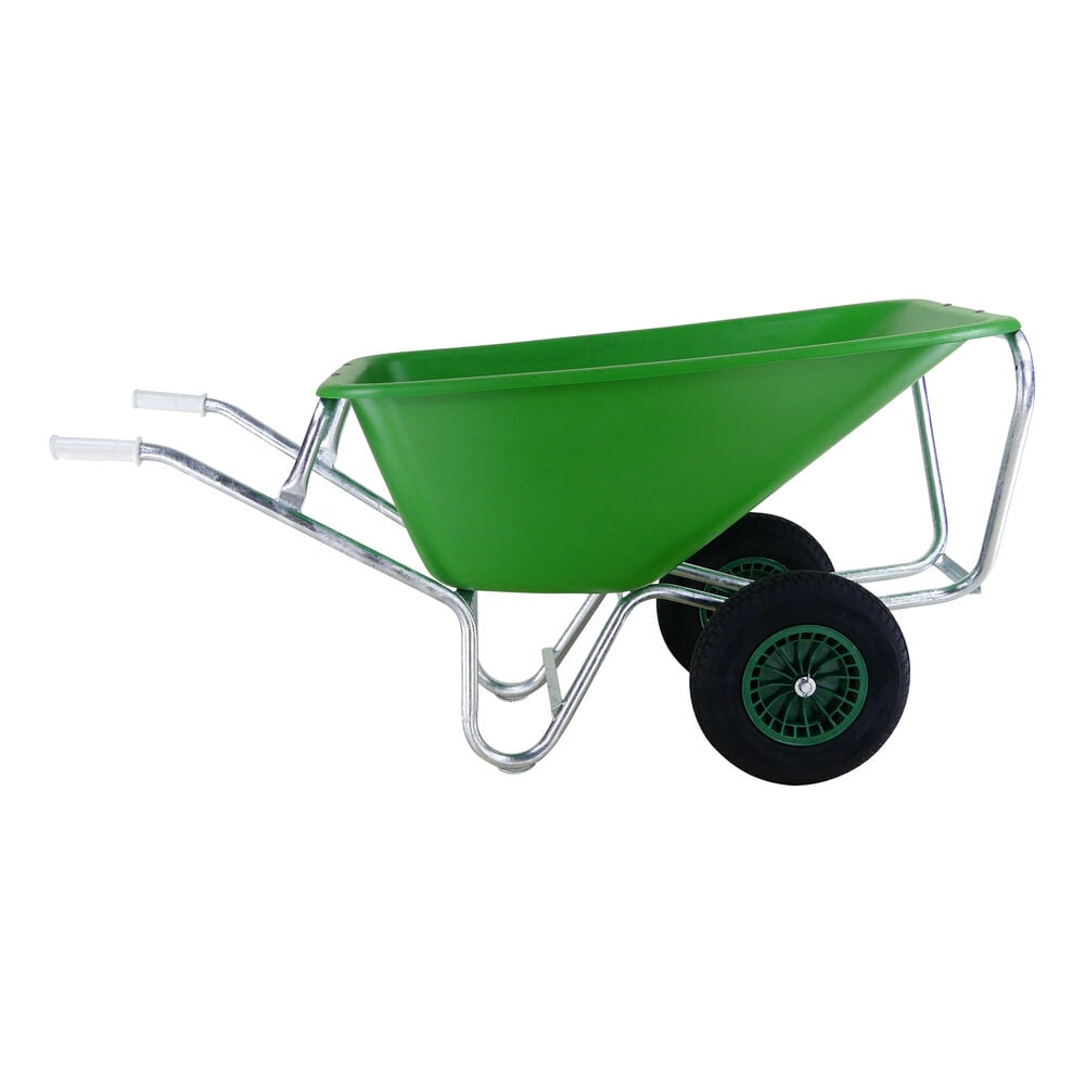 Altrad Fort F&S 165/2 Farm & Stable - Kruiwagen - 165 liter - Groen