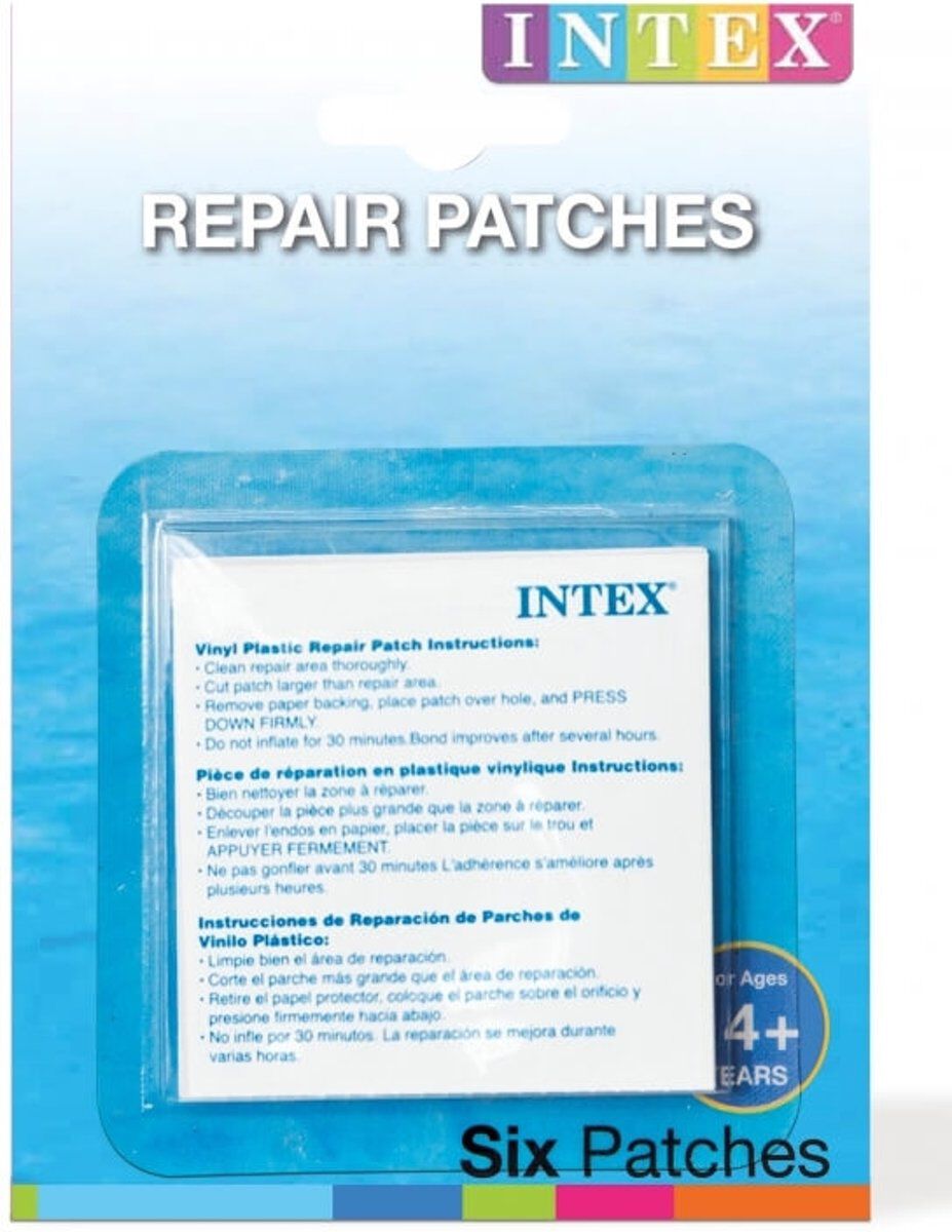 Intex - Reparatievel 6 vellen Intex - Reparatievel 6 vellen