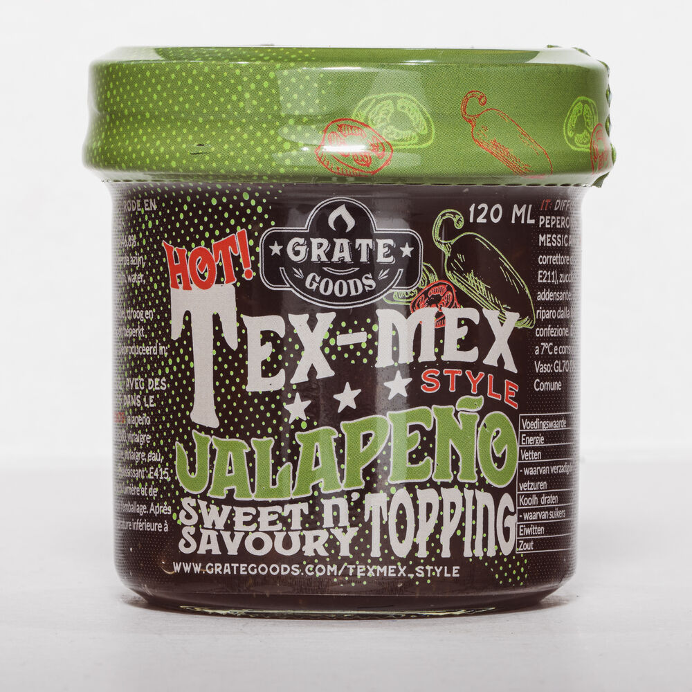 Grate Goods Tex-Mex Style Jalapeño - BBQ saus Grate Goods Tex-Mex Style Jalapeño - BBQ saus