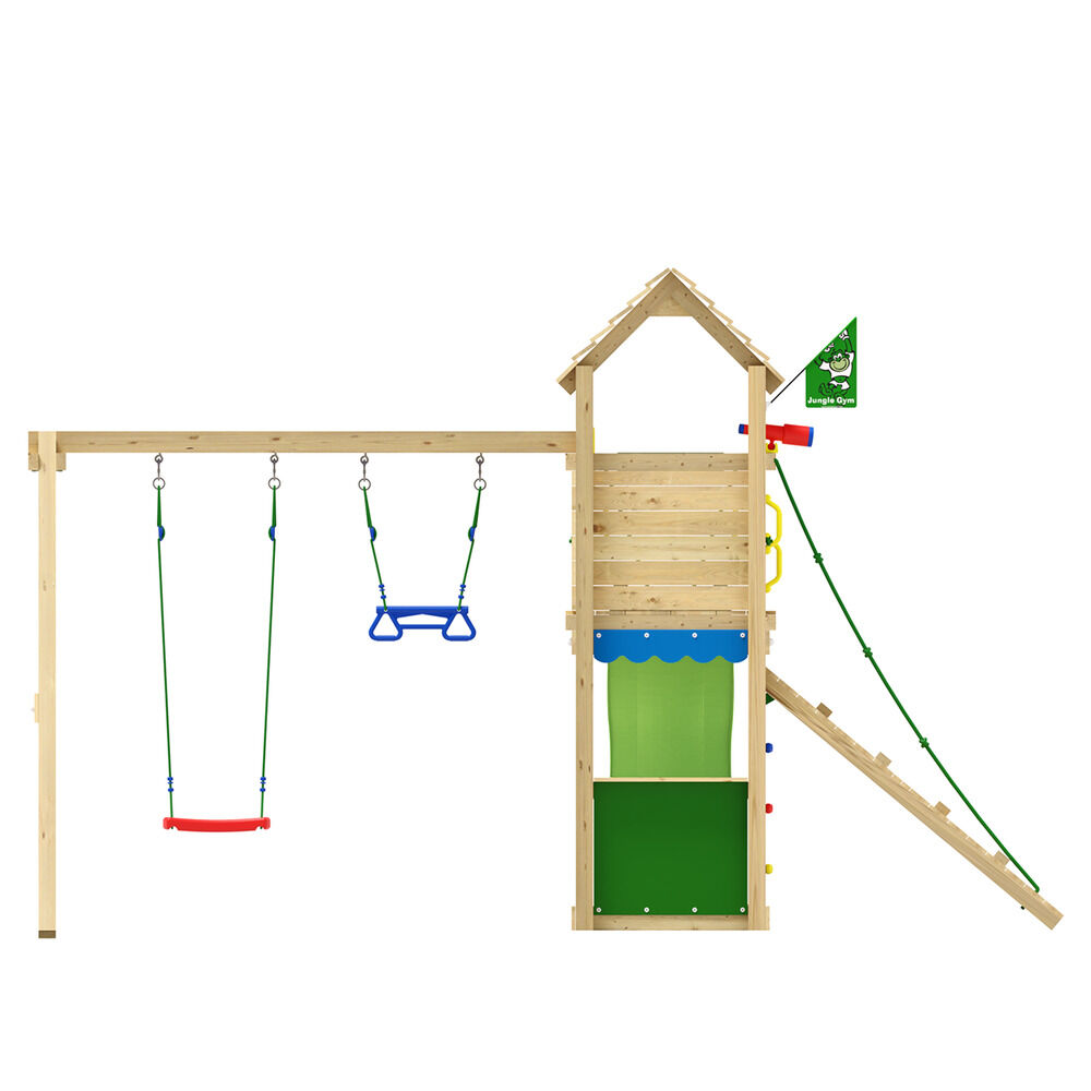 Jungle Gym Mandal Douglas - Speeltoestel - Licht groen