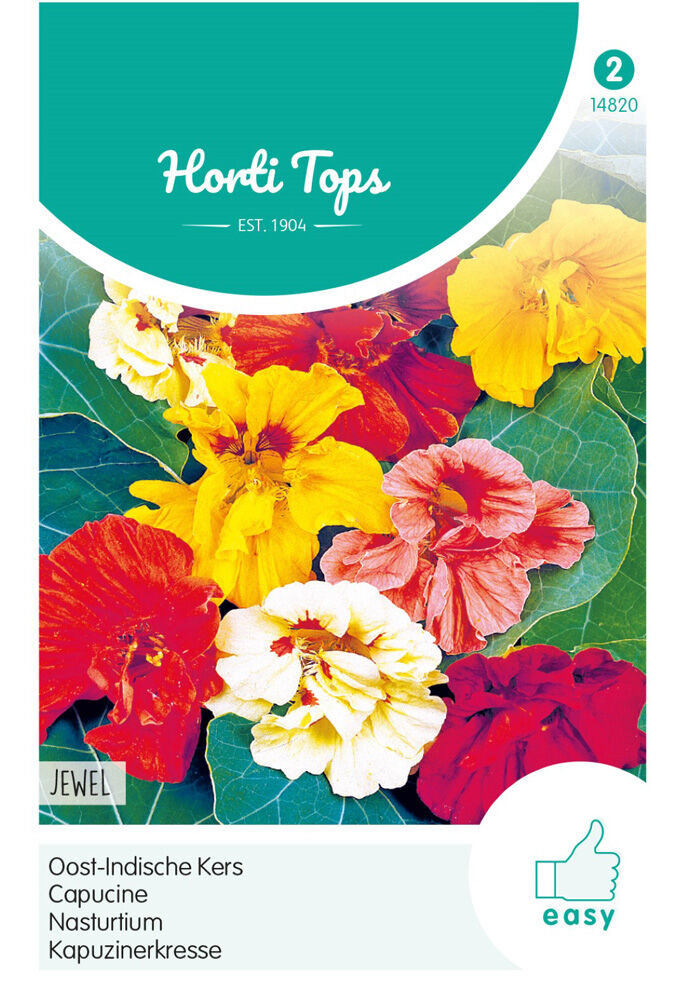Hortitops Oost-Indische Kers Jewel - Bloemzaden Hortitops Oost-Indische Kers Jewel - Bloemzaden