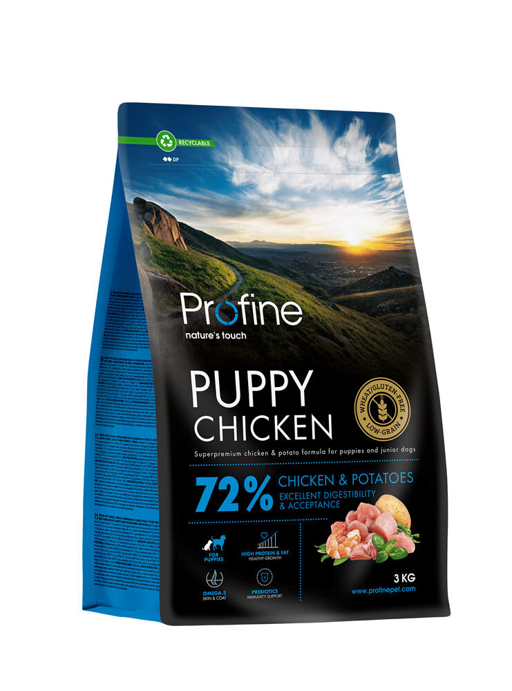 Profine Puppy Chicken & Potatoes - Hondenvoer - 3 - kip Profine Puppy Chicken & Potatoes - Hondenvoer - 3 - kip