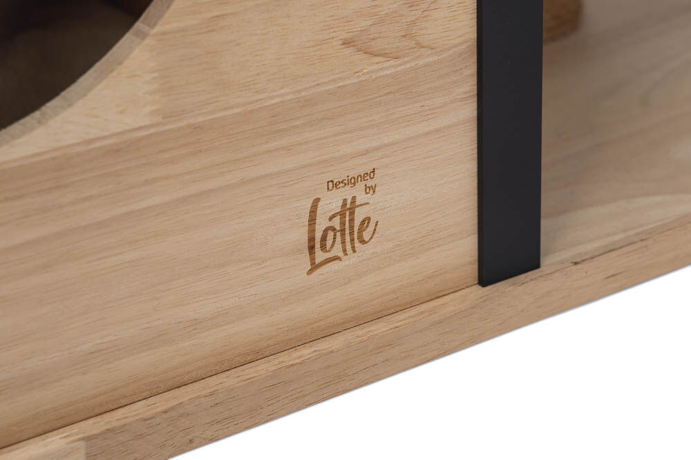 Designed by Lotte Nala - Krabpaal - Bruin - 1x65x1 cm