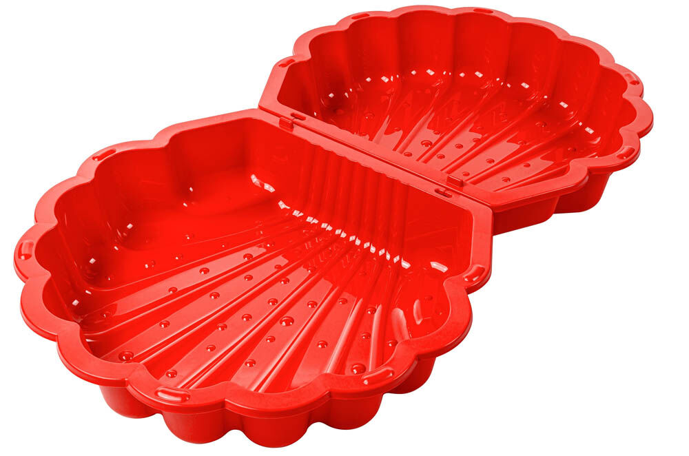 Swing King Schelp - Zandbak - 2.2 - Rood - Kunststof