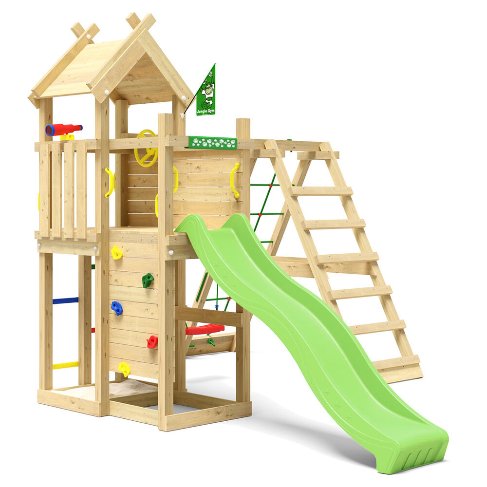 Jungle Gym Vinstra Douglas - Speeltoestel - Licht groen