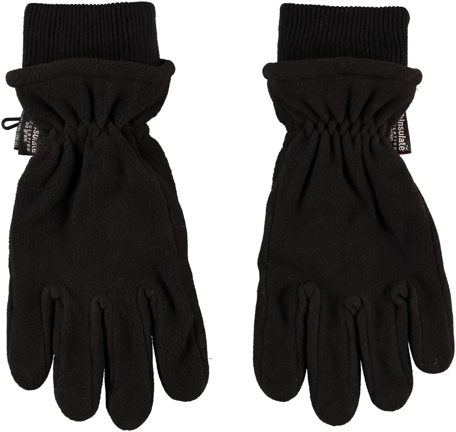 Heatkeeper Fleece - handschoenen - S/M - Zwart