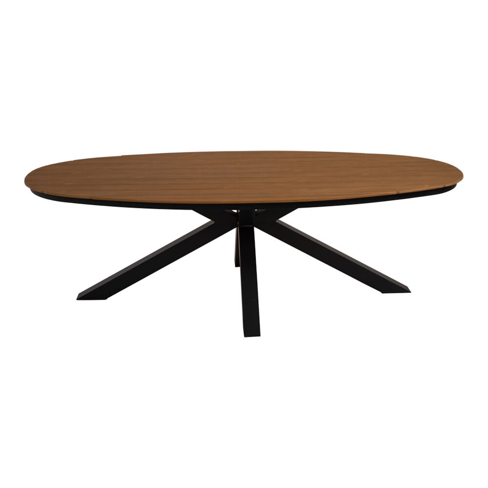 Lesli Living Arezzo - Tuintafel - 1.00 cm - Teaklook - 1.00 cm - 240.00 cm - 110.00 cm