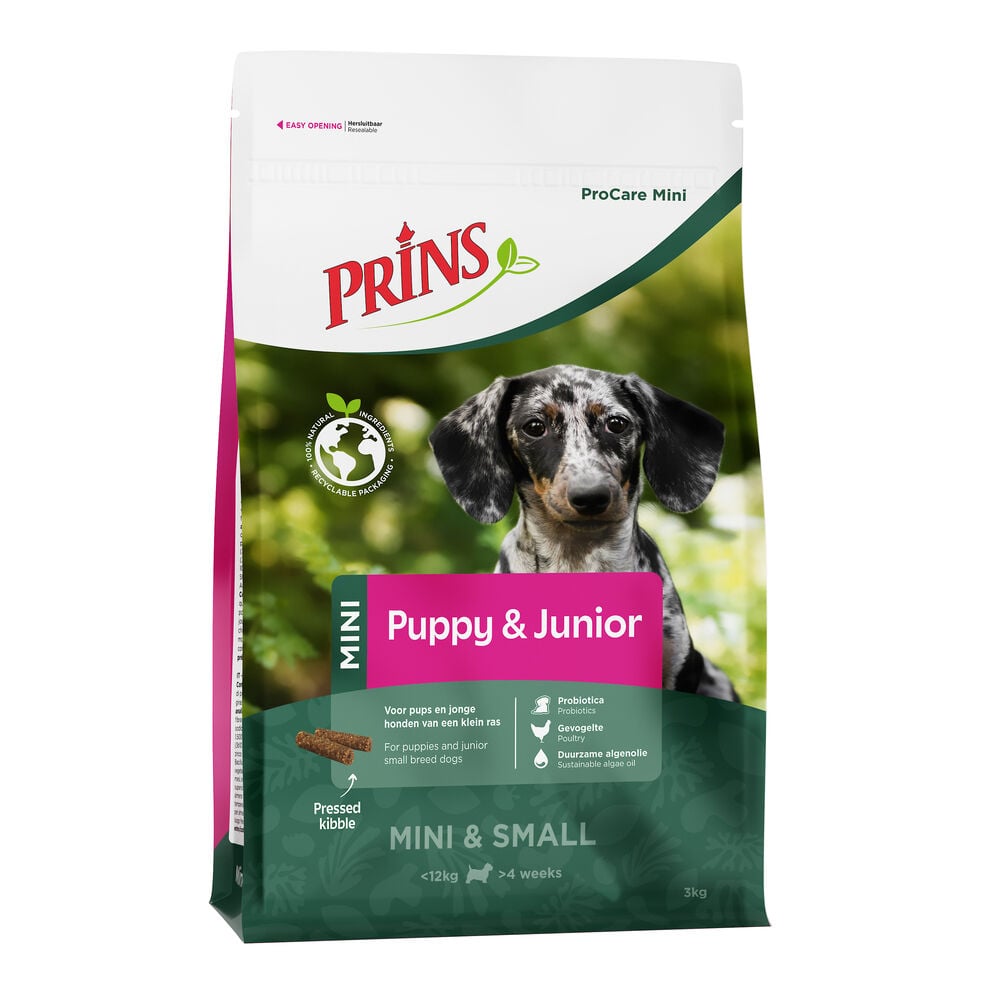 Prins ProCare Mini Puppy & Junior Perfect Start - Hondenvoer - 3.00 - gevogelte