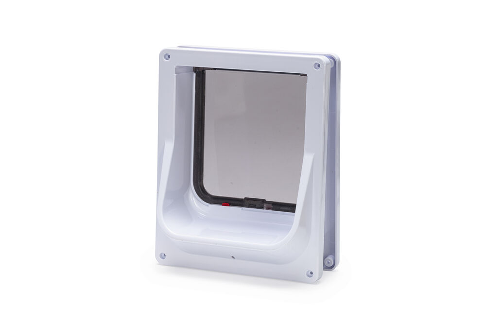 Closer Pets 254 Elektromagnetisch - Kattenluik - Wit - 27x24.5x11 cm