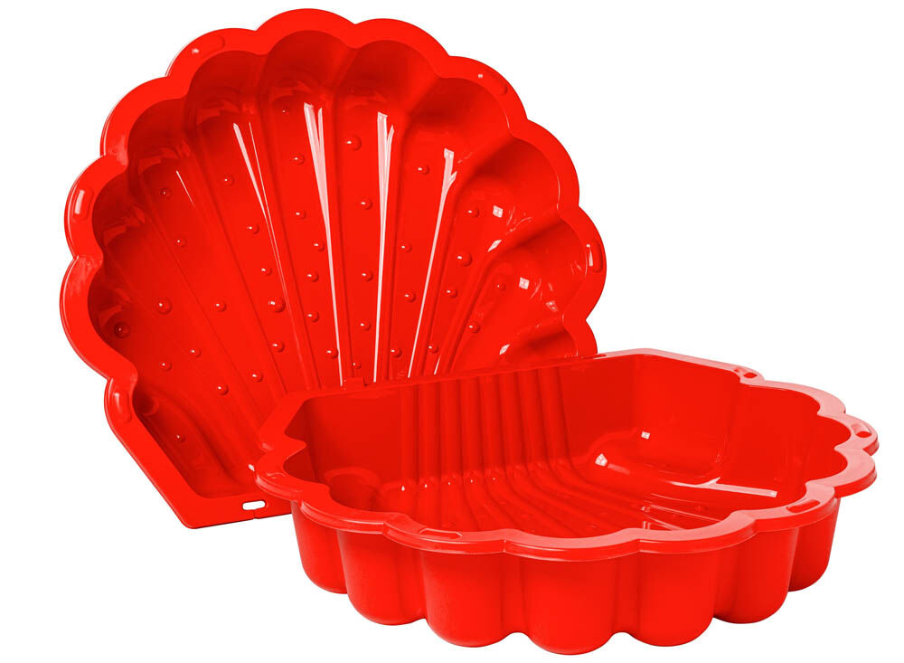 Swing King Schelp - Zandbak - 2.2 - Rood - Kunststof
