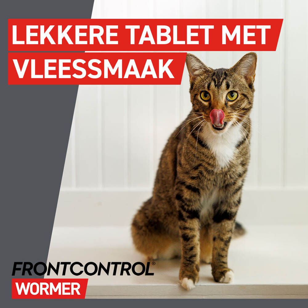 Frontcontrol - Ontwormer Kat - 2 tabletten