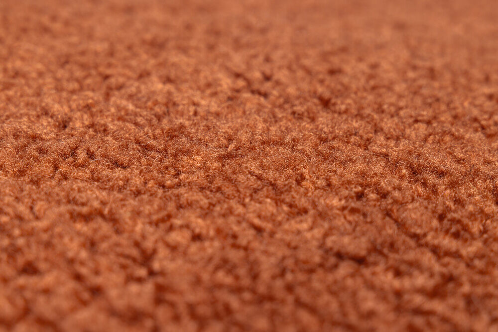 Designed by Lotte Yndis - Hondenkussen - Bouclé - Ovaal - 15.00 cm - Terracotta - 85.00 cm - XL - 115.00 cm