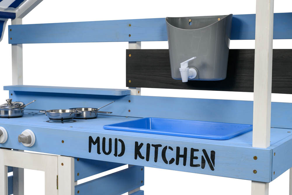 Swing King Mud - Speelkeuken - 12 - Blauw - Hout