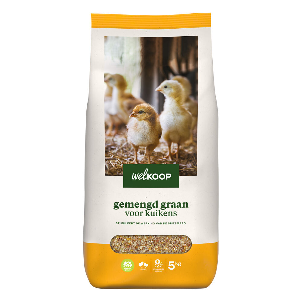 Welkoop Gemengd graan - Kuikenvoer Welkoop Gemengd graan - Kuikenvoer