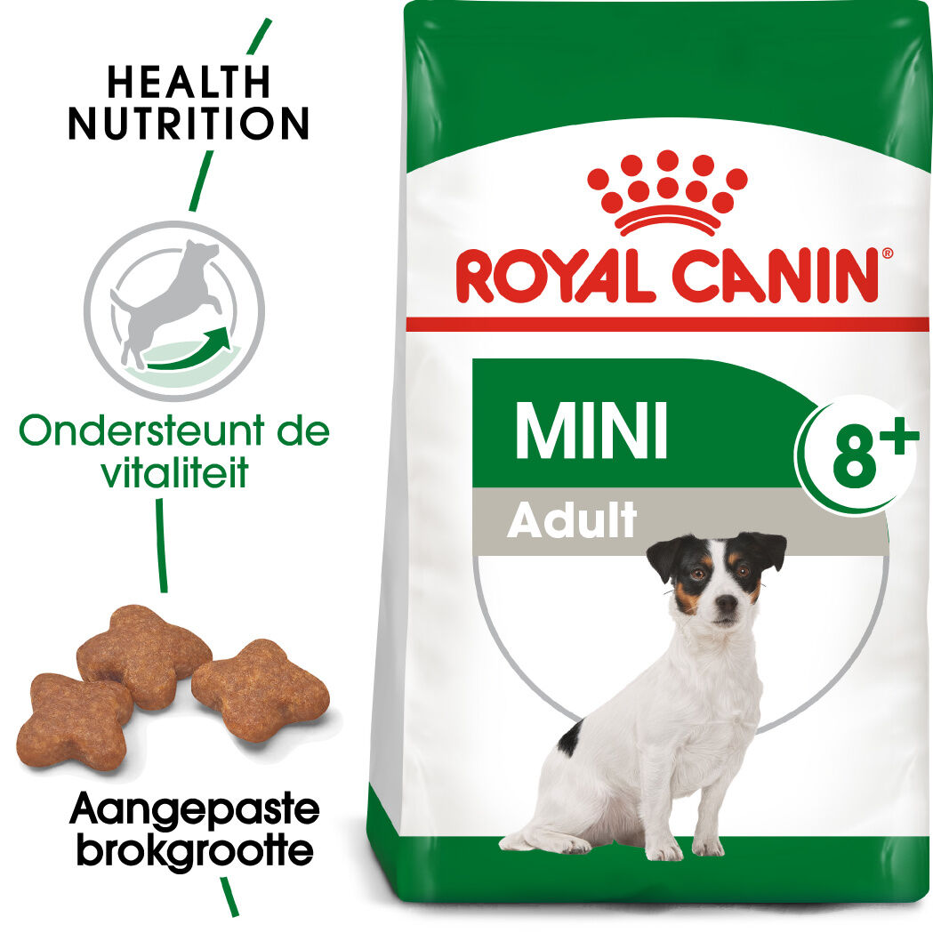 Royal Canin Mini Adult 8+ - Hondenvoer - 12 - gevogelte