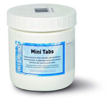 Interline Mini Quick - Chloortabletten 2,7gr Interline Mini Quick - Chloortabletten 2,7gr