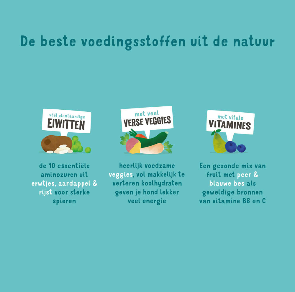 Edgard & Cooper Adult - Hondenvoer - 1 - courgette, wortel