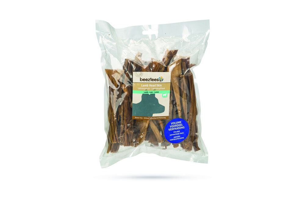 Beeztees Lamskophuid - Hondensnack - 29.80 cm - 300.00 - 26.00 cm - lam - 9.00 cm