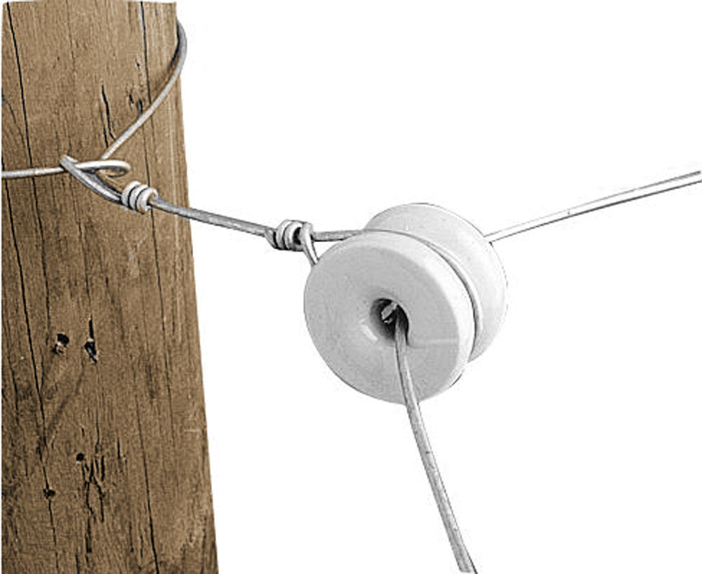 Gallagher - Rol-hoekisolator Porselein Gallagher - Rol-hoekisolator Porselein