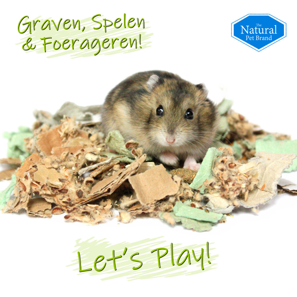 The Natural Pet Brand Cotton N Card - Bodembedekking - 100