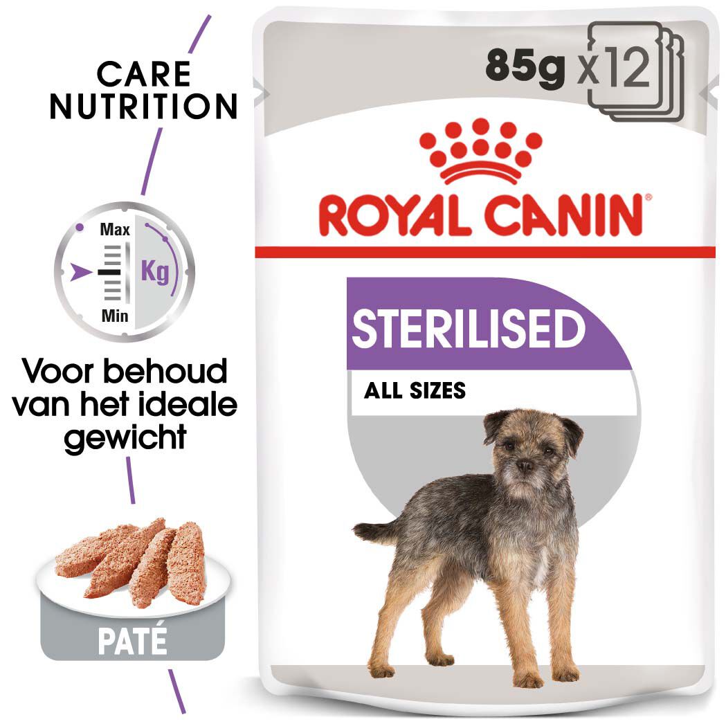Royal Canin Sterilised Wet - Hondenvoer - 1020 - gevogelte
