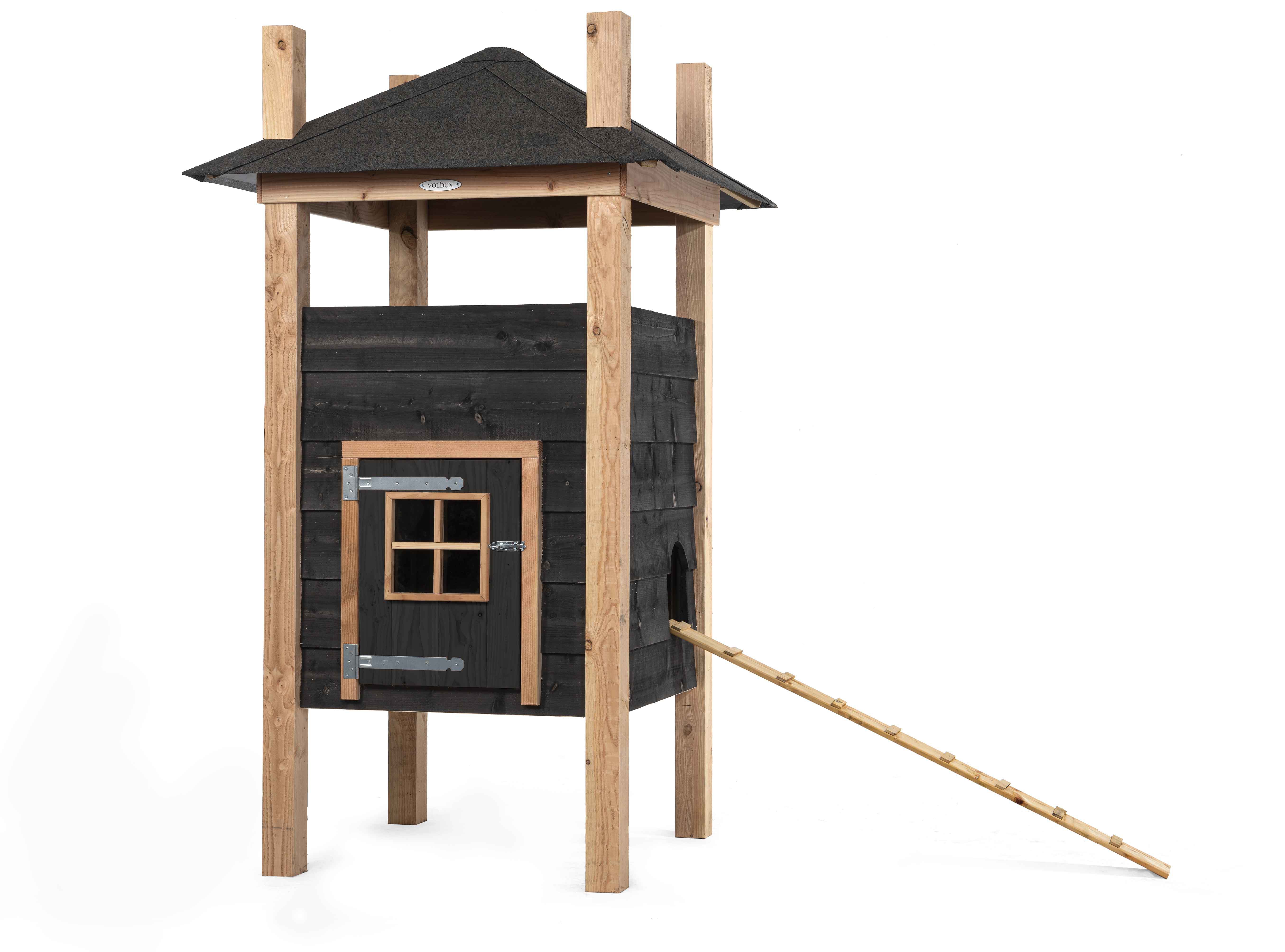 Voldux Hooiberg Bert - Kippenhok - 225.00 cm - Zwart - 125.00 cm - 125.00 cm