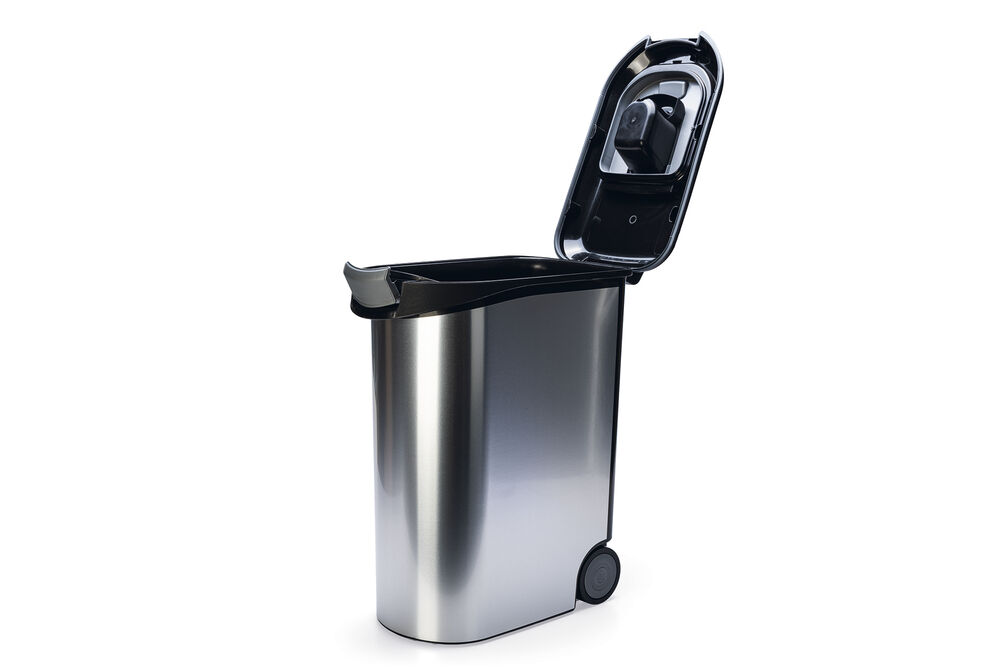 Curver Hond - Voercontainer - 54.00 l - 60.00 cm - Zilver - 50.00 cm - 28.00 cm