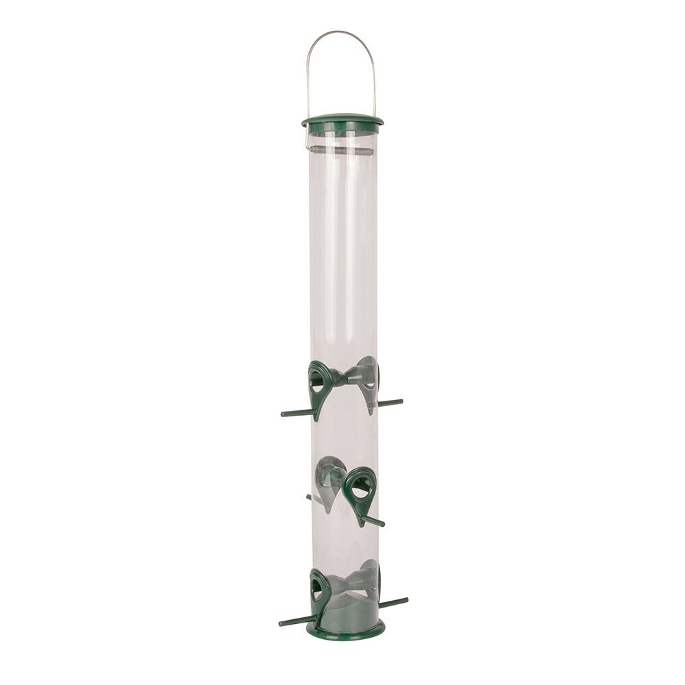 Vogelbescherming Vogelzaadsilo XXL - 63.00 cm - Groen - 13.00 cm - 52.00 cm - 13.00 cm