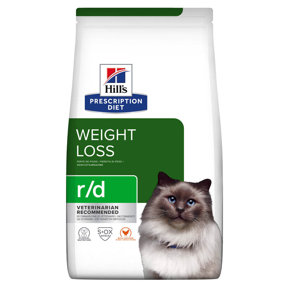 Hill's Prescription Diet Weight Loss r/d - Kattenvoer Hill's Prescription Diet Weight Loss r/d - Kattenvoer