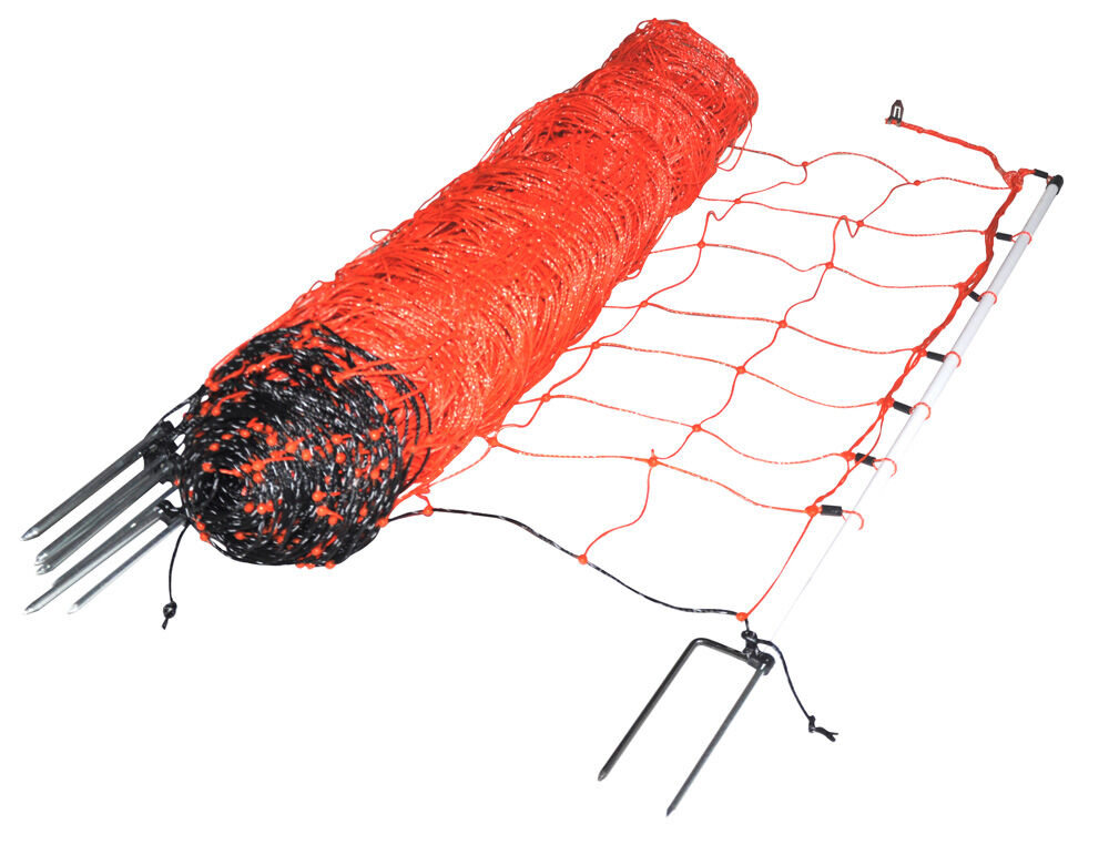 Gallagher Schapennet Dubbele pen - Afrasteringsnet - 16.5 cm - Oranje - 112 cm - 5000 cm