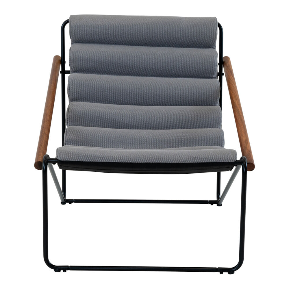 Lesli Living Miami - Relaxstoel - Grijs - 1x72x87 cm