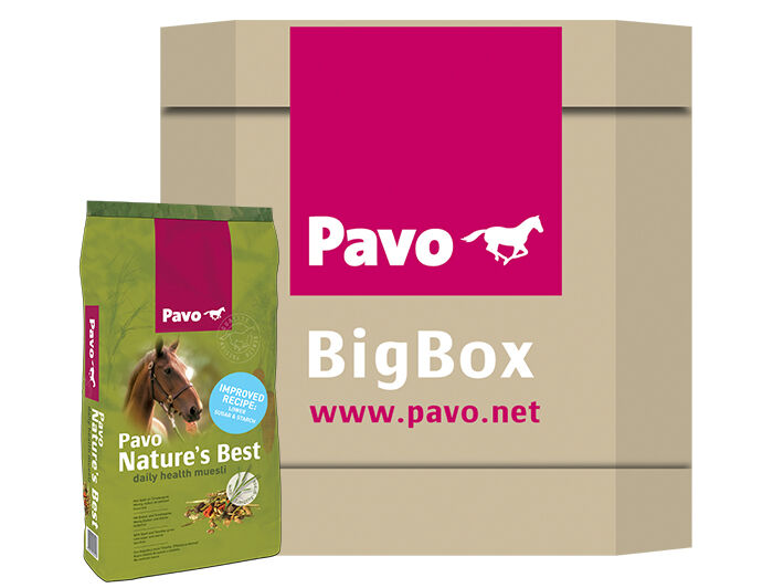 Pavo Nature's Best - Basisvoeding - 550.00 - Bigbox
