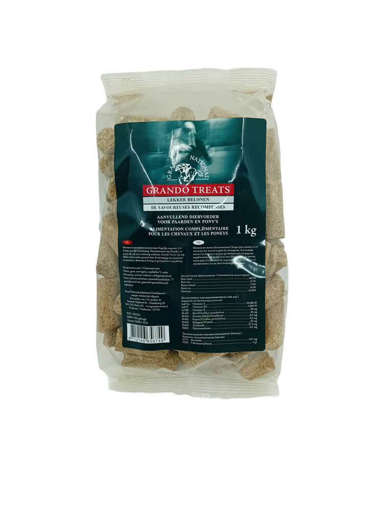 Grand National Grando Treats - Paardensnoepjes - 3.00 - Naturel